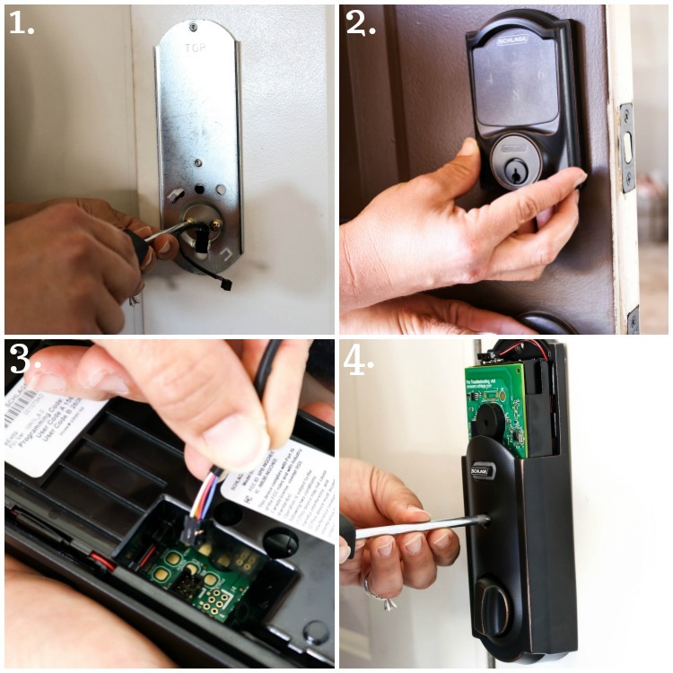 Smart Home Updates - How To Install A Smart Door Lock - Addicted 2 DIY