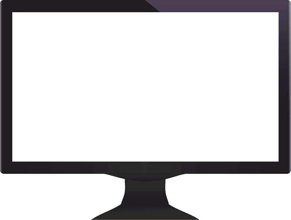 Clipart - LCD Monitor - Computer 001 Clipart - LCD Monitor - Computer 001