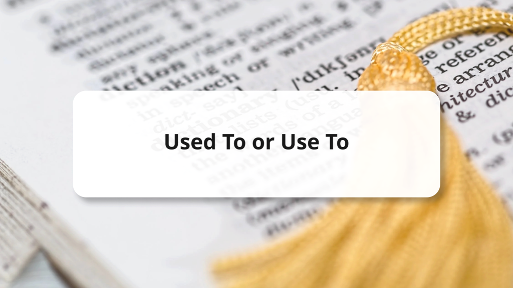 Use Definition and Meaning